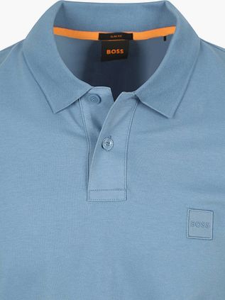 BOSS Polo Shirt Passenger Open Blau