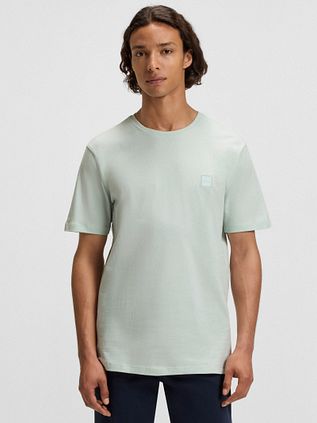 BOSS T-shirt Tales Bleu Clair