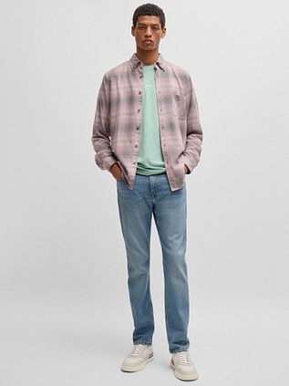 BOSS Delaware Jeans Bright Blau