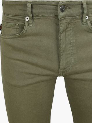 BOSS Delaware Jeans Olivgrün