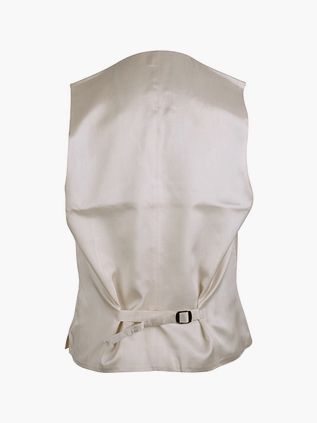 Hochzeit-Weste Ecru Carre