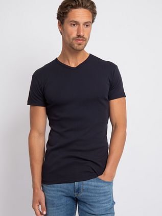 Alan Red Oklahoma T-Shirt Stretch Navy (2-Pack)