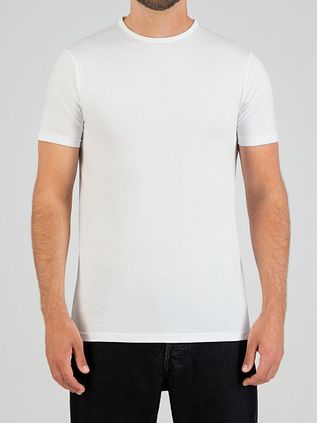 Slater T-shirts Basique Lot de 6 Blanc