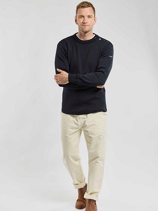 Armor-Lux Paimpol Pullover Wolle Navy