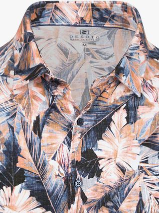 DESOTO Hemd Botanic Druck Multicolor