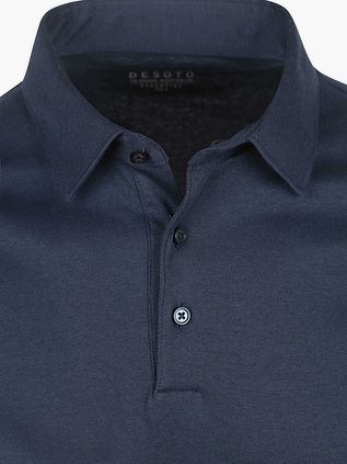 Desoto Longsleeve Poloshirt Essential Navy