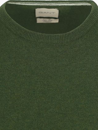 Gant Pullover Lamswol Mosgroen