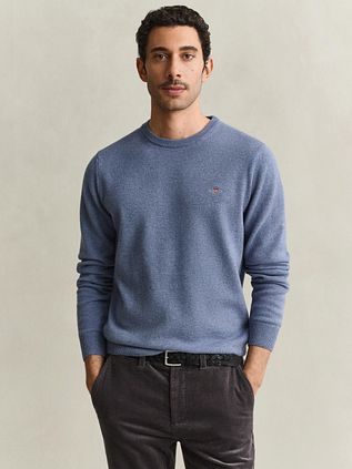 Gant Pullover Lambswool Horizon Blue