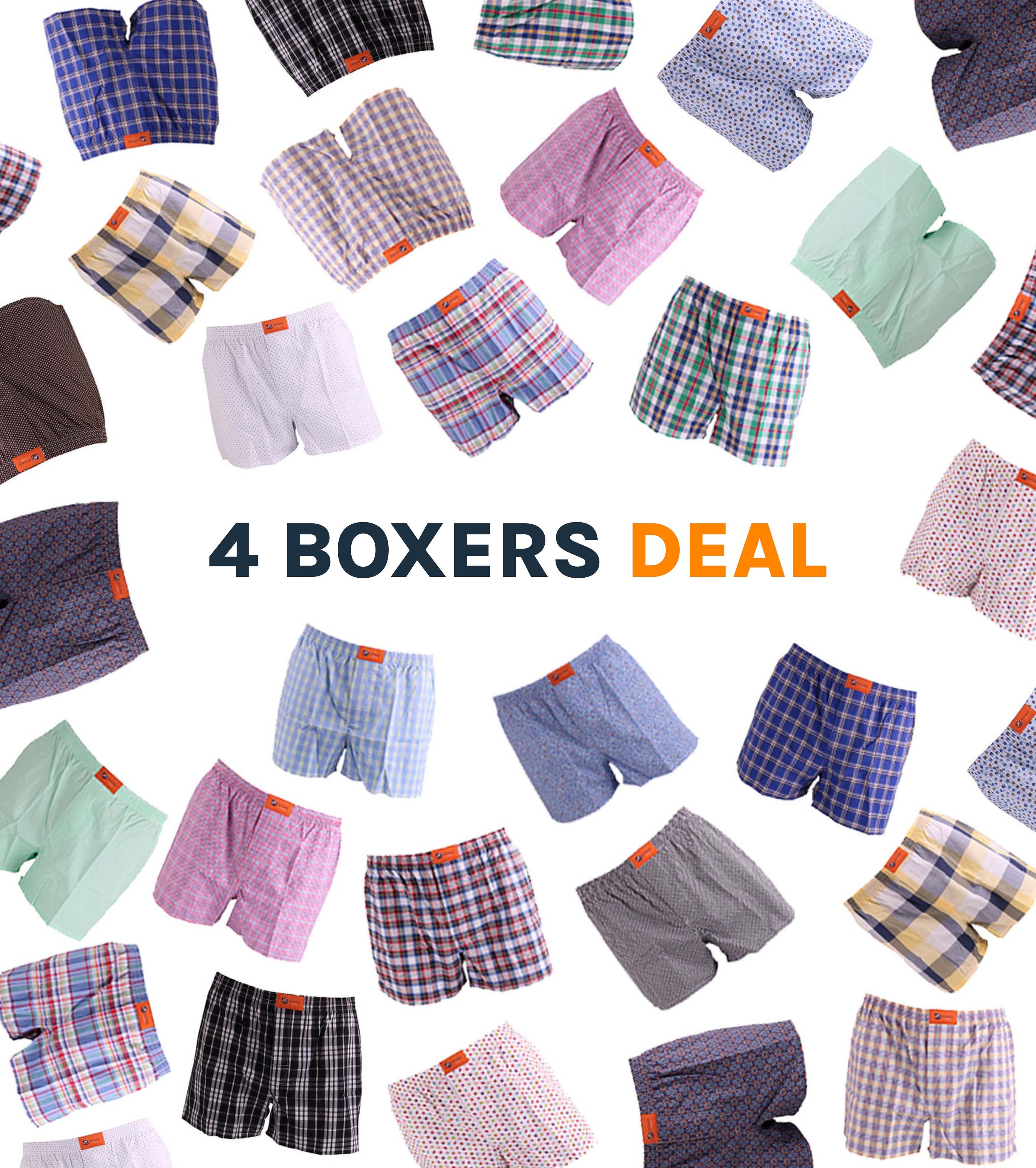 Boxer-shorts Lot de 4 Boîte-Surprise Product / Detail