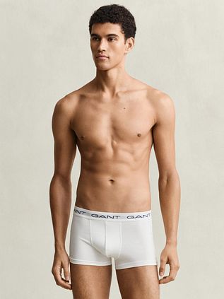 Gant Boxershorts Trunk 3-Pack Wit