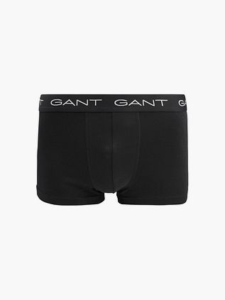 Gant Boxershorts Trunk 3-Pack Zwart
