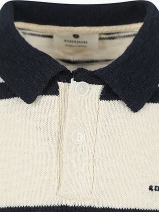 Anerkjendt Sofus T-shirt Dark Blue Striped