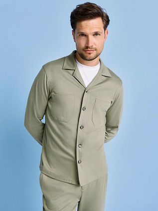 Desoto Overshirt Jersey Green