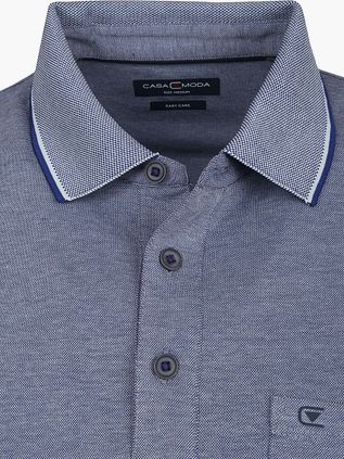 CASAMODA Polo Shirt Navy Design