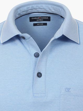 CASAMODA Polo Shirt Blue