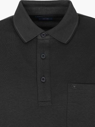 CASAMODA Polo Shirt Anthracite Melange