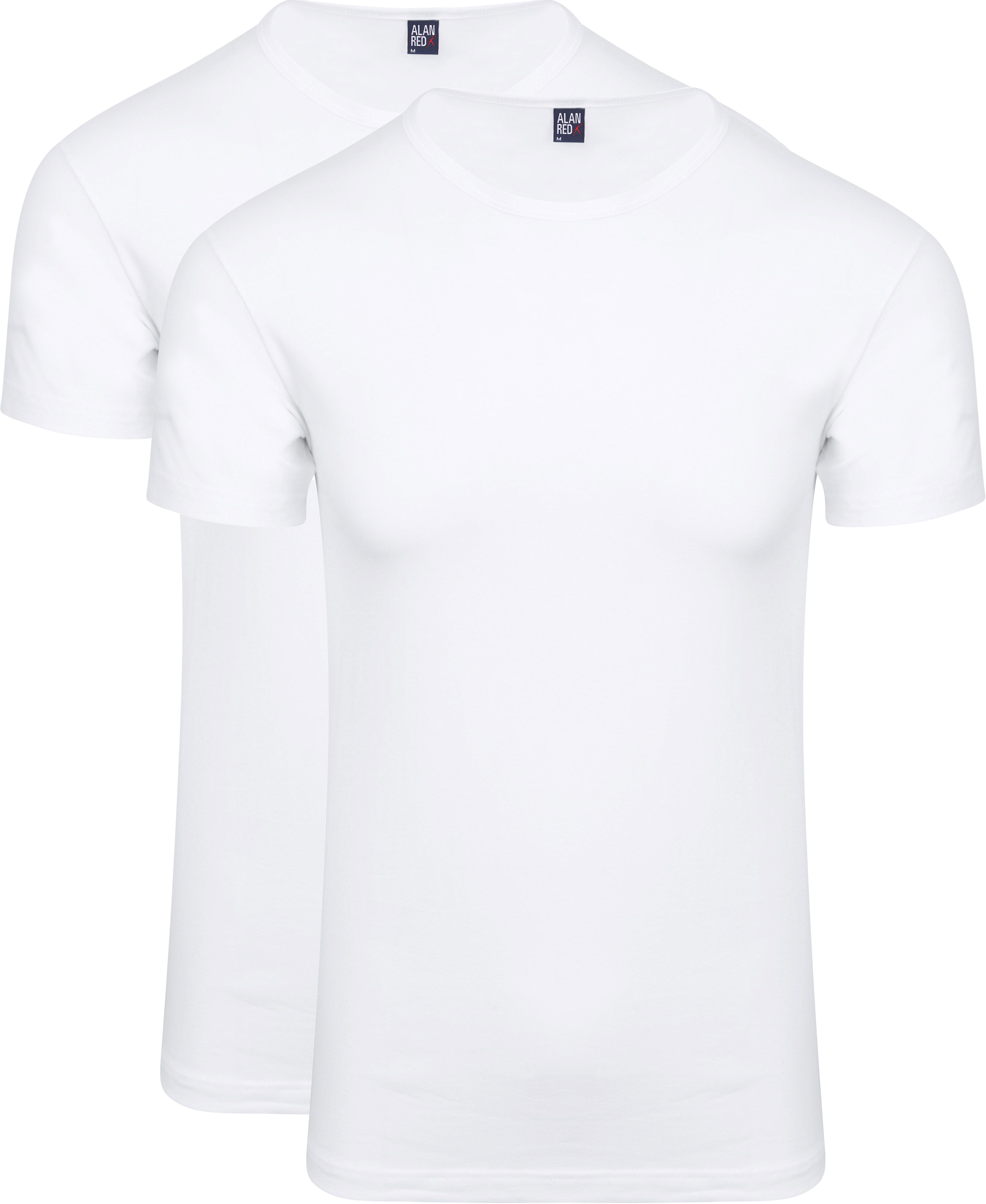 Ottawa T-Shirt Stretch biały (2-pack)