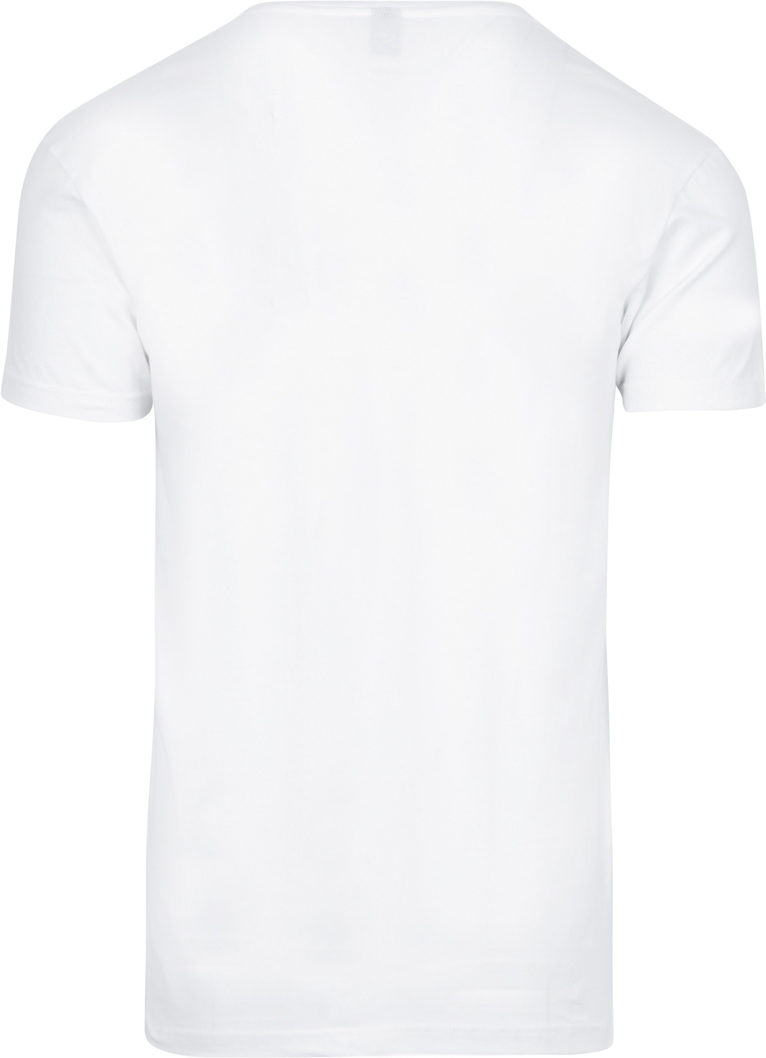 Alan Red T-Shirt 2 pack NOV Col-V Extra Profond Stretch Product / Achterkant