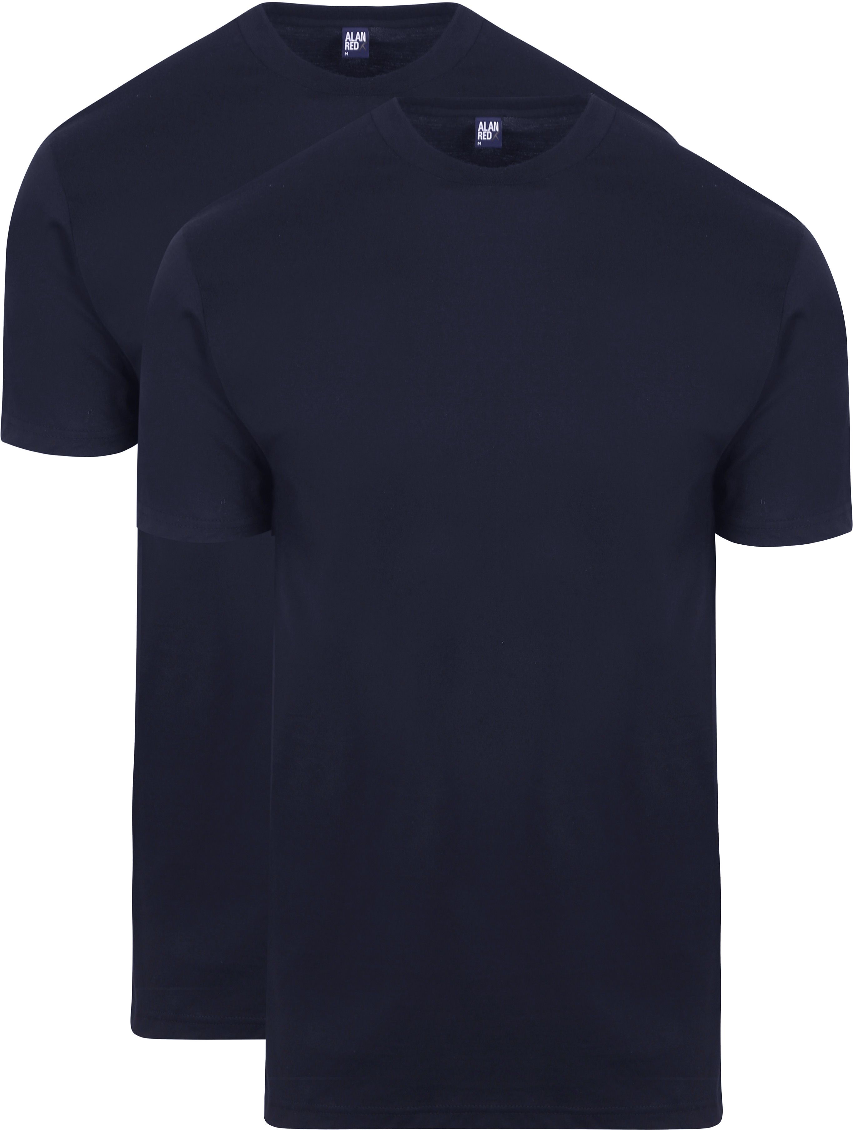 T-Shirt Virginia granatowy (2-pack)