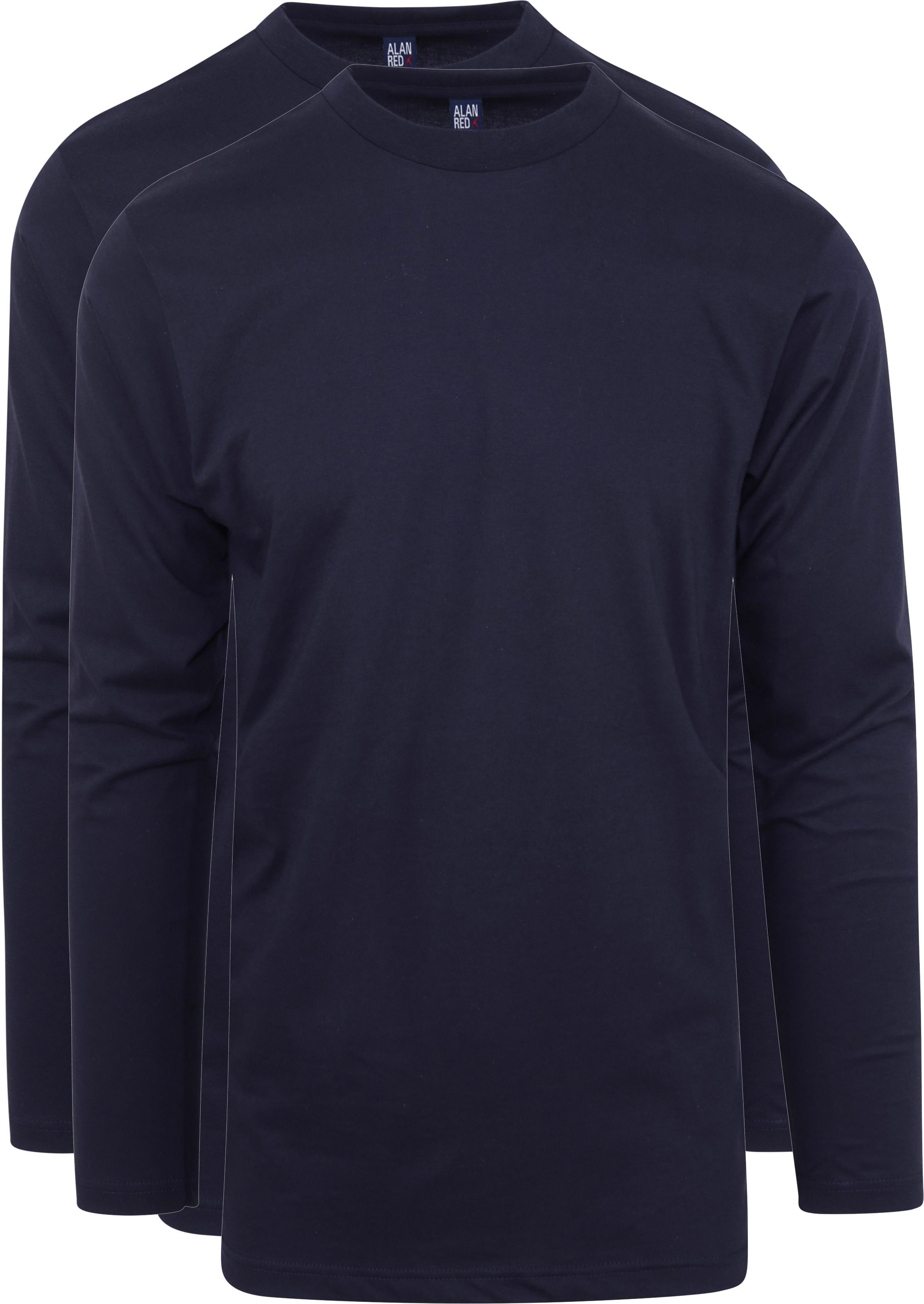 T-Shirt Virginia Navy Longsleeve pack de 2