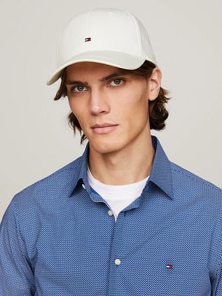 Tommy Hilfiger Chapeau Logo Ecru