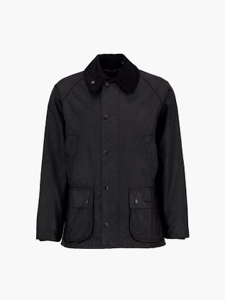 Barbour Bedale Voksjakke Sort