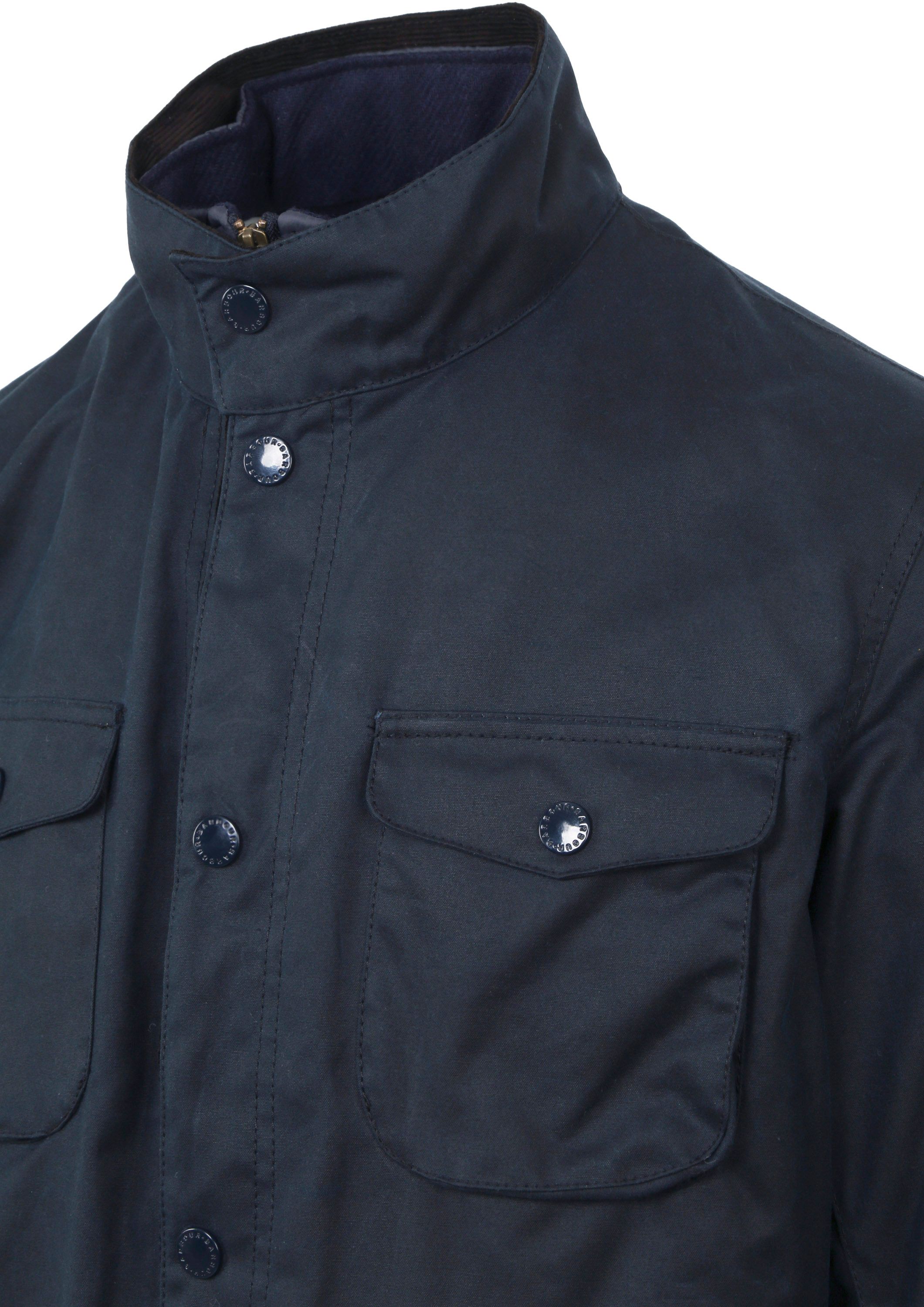 Barbour Wax Jacket Ogston Dark Blue Product / Detail