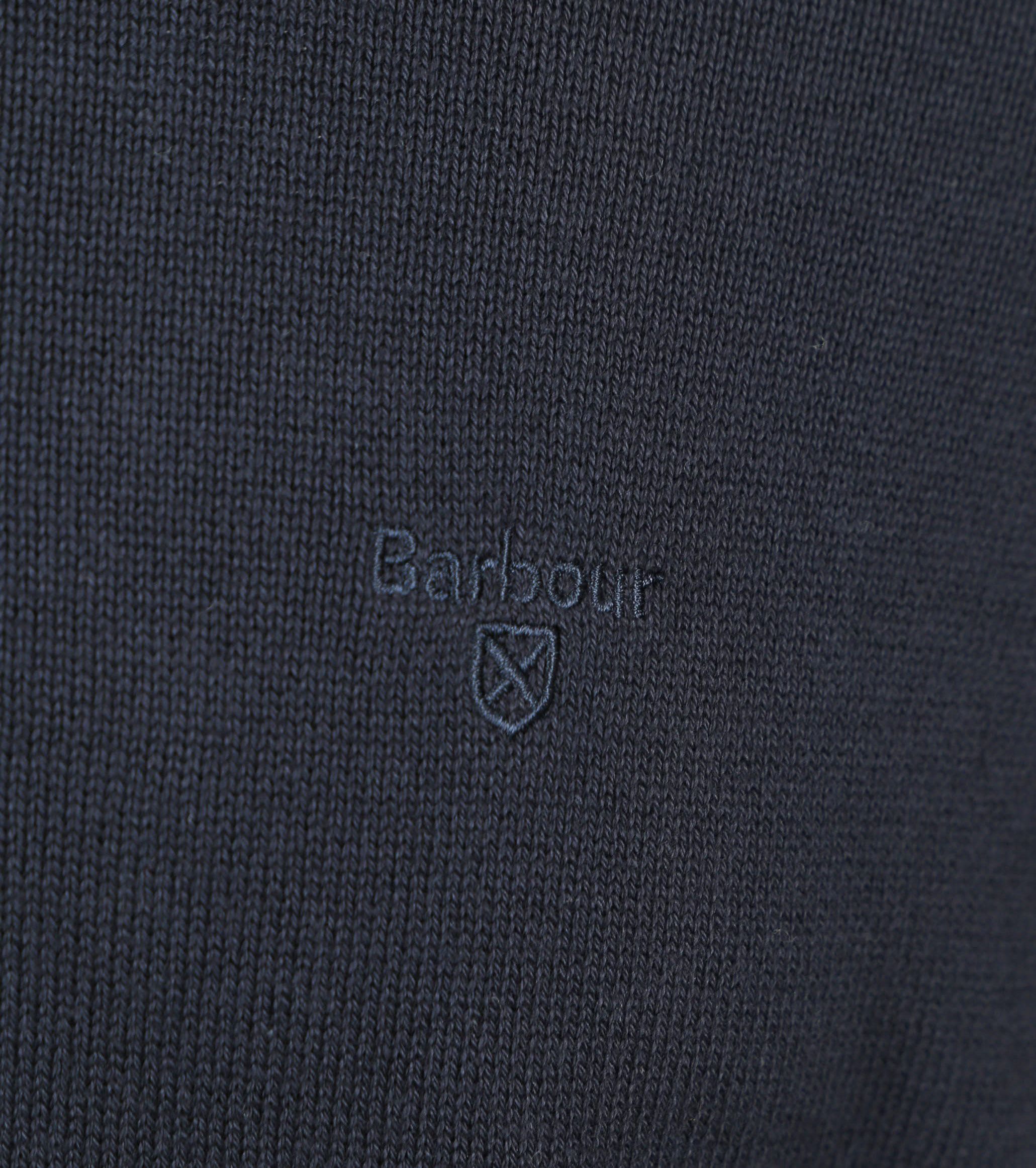 Barbour Half Zip Trui Navy Product / Detail