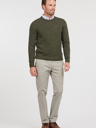 Barbour Tisbury Striktrøje Mørkegrøn