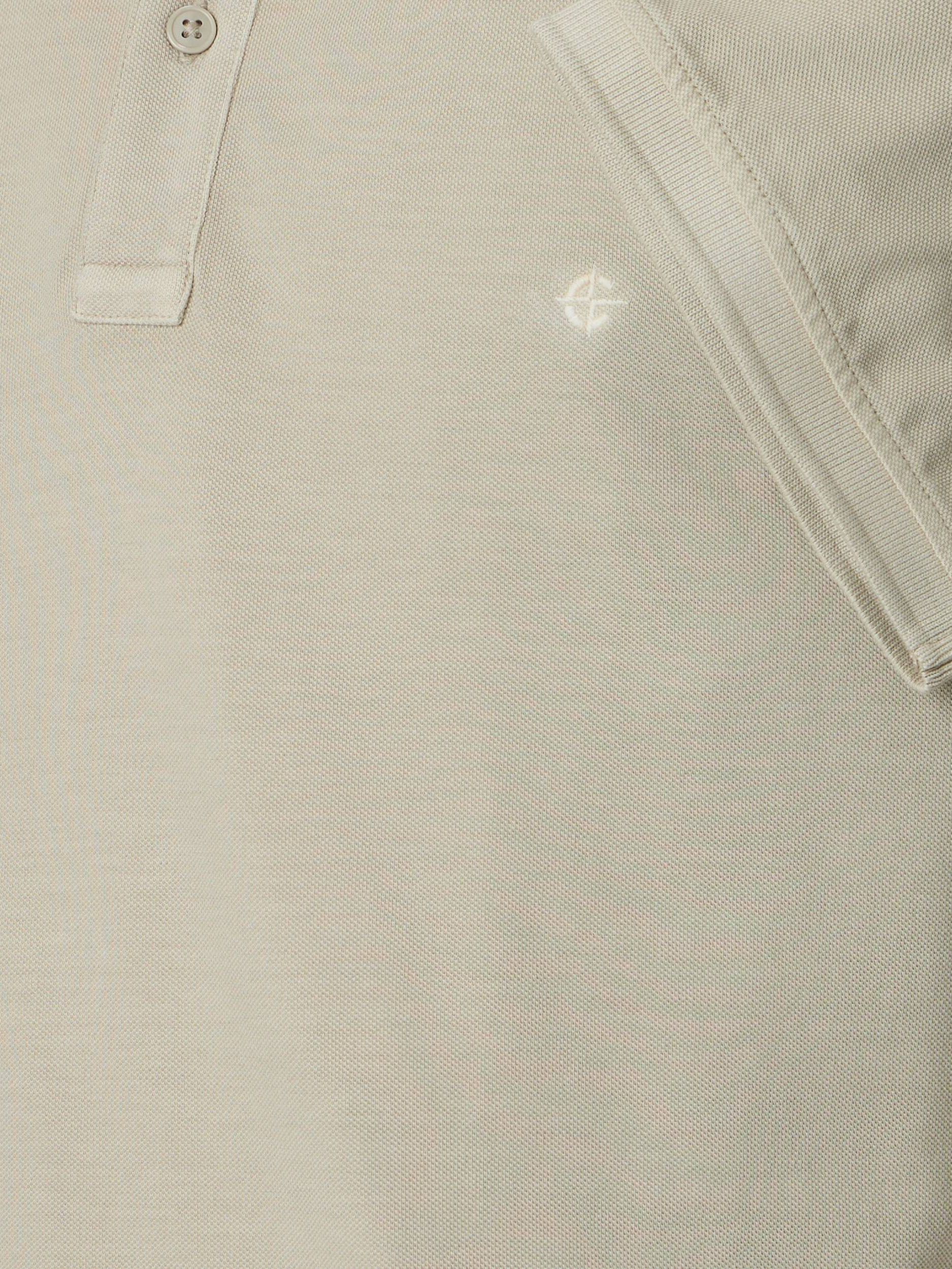 CASAMODA Polo Shirt Piqué Beige Product / Detail