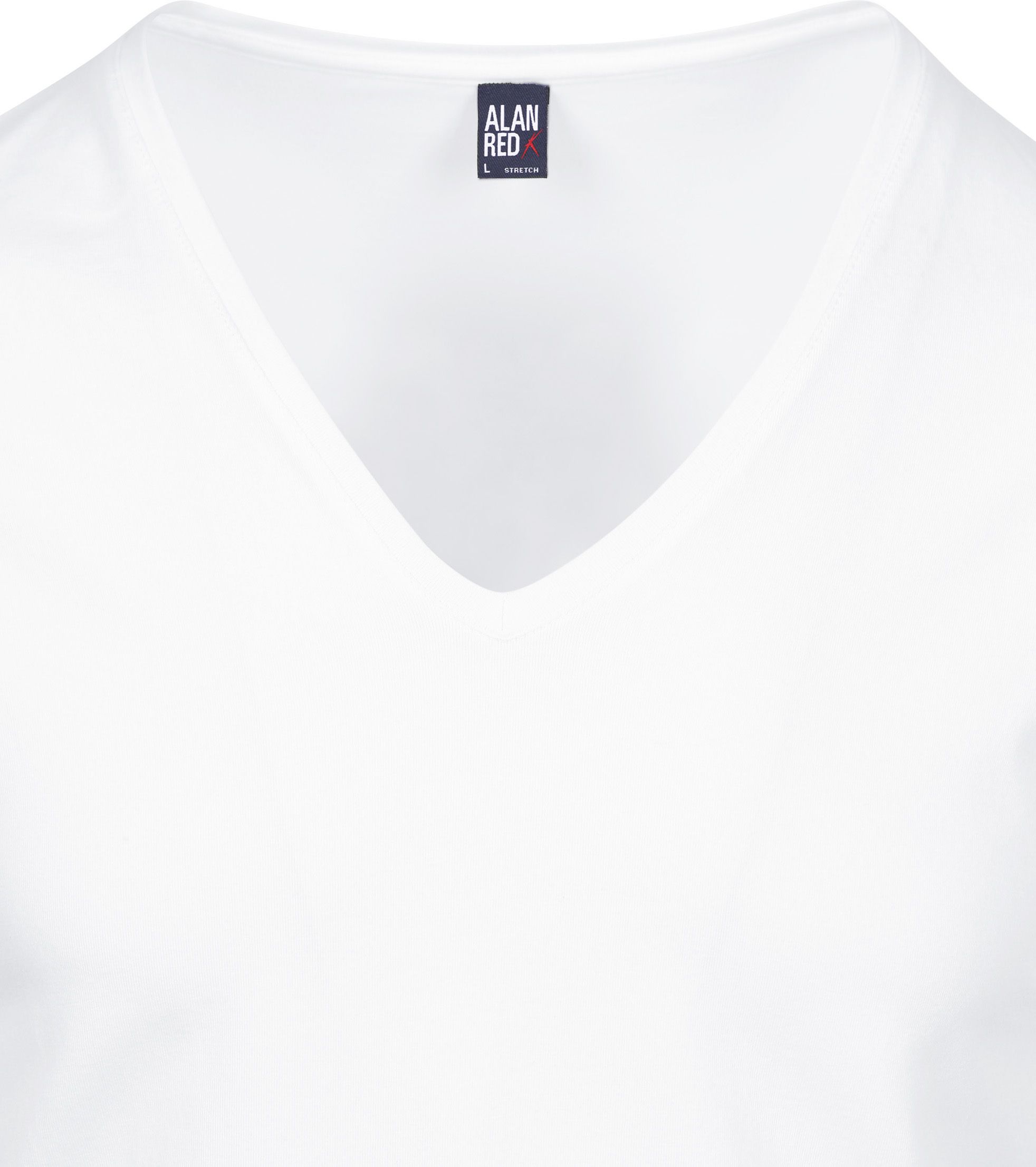 Alan Red T-Shirt 2 pack NOV Col-V Extra Profond Stretch Product / Detail