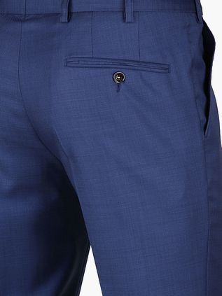 Suitable Pantalon Evans Wolle Blau