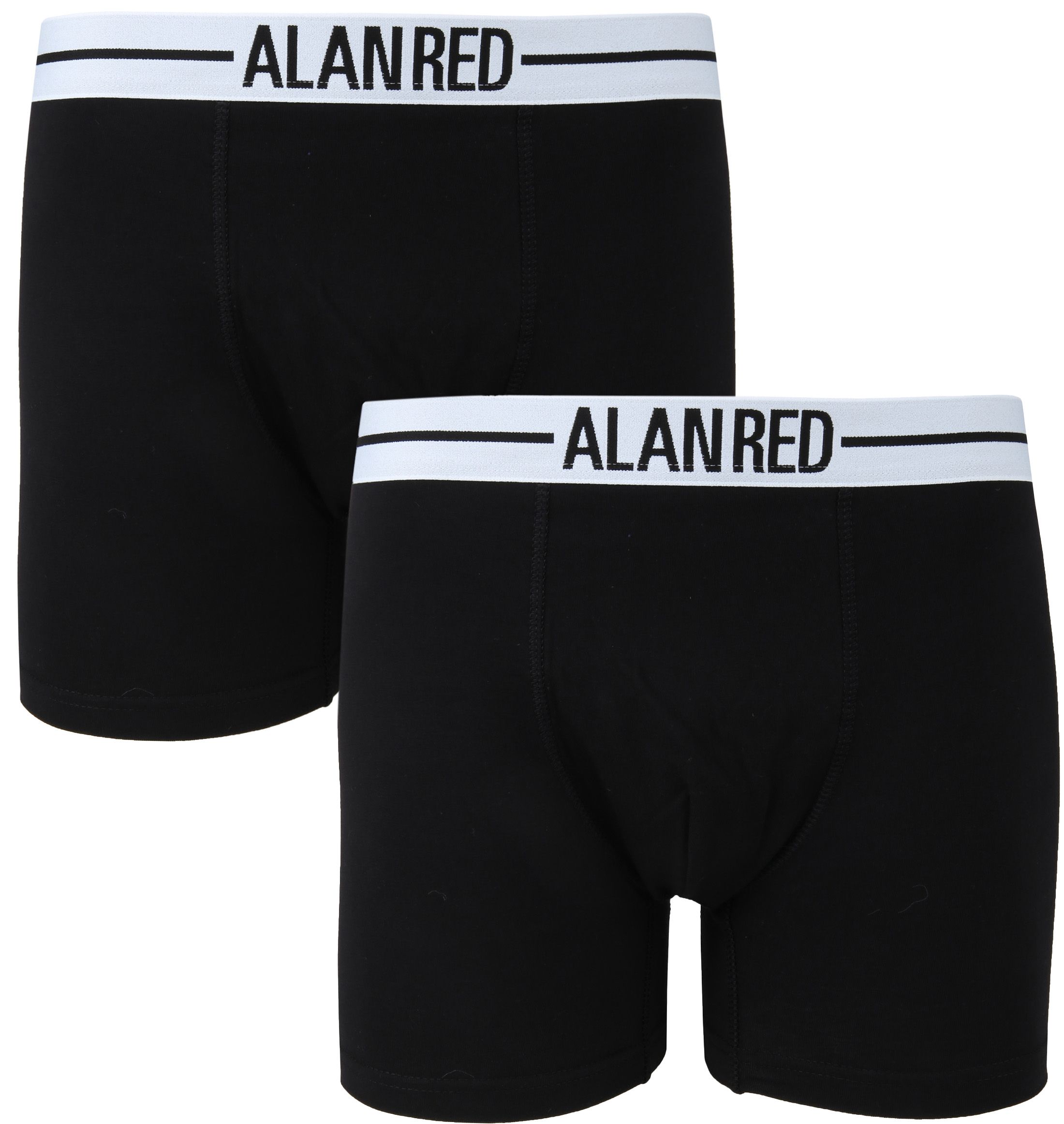 Bokserki Alan Red czarne 2-pack