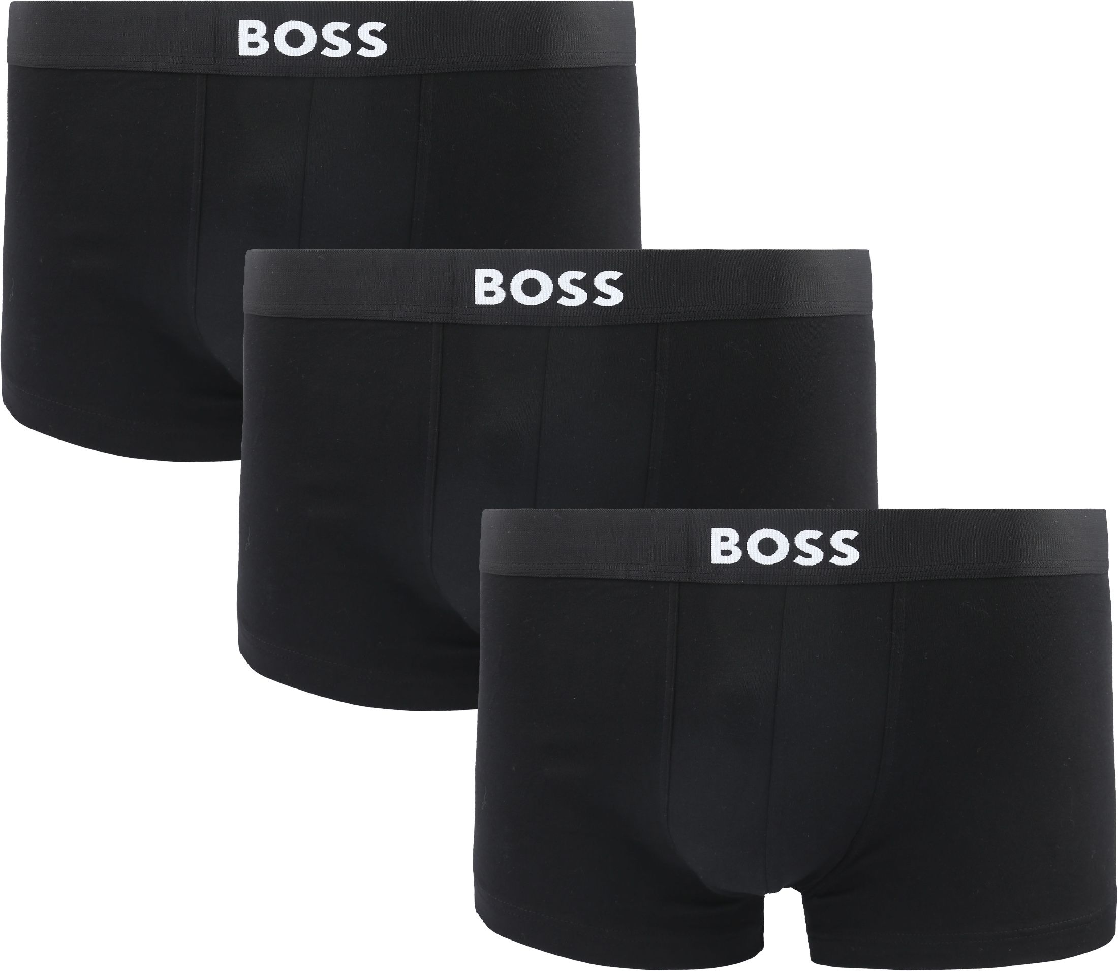 boxer corti One 3-pack nero 001