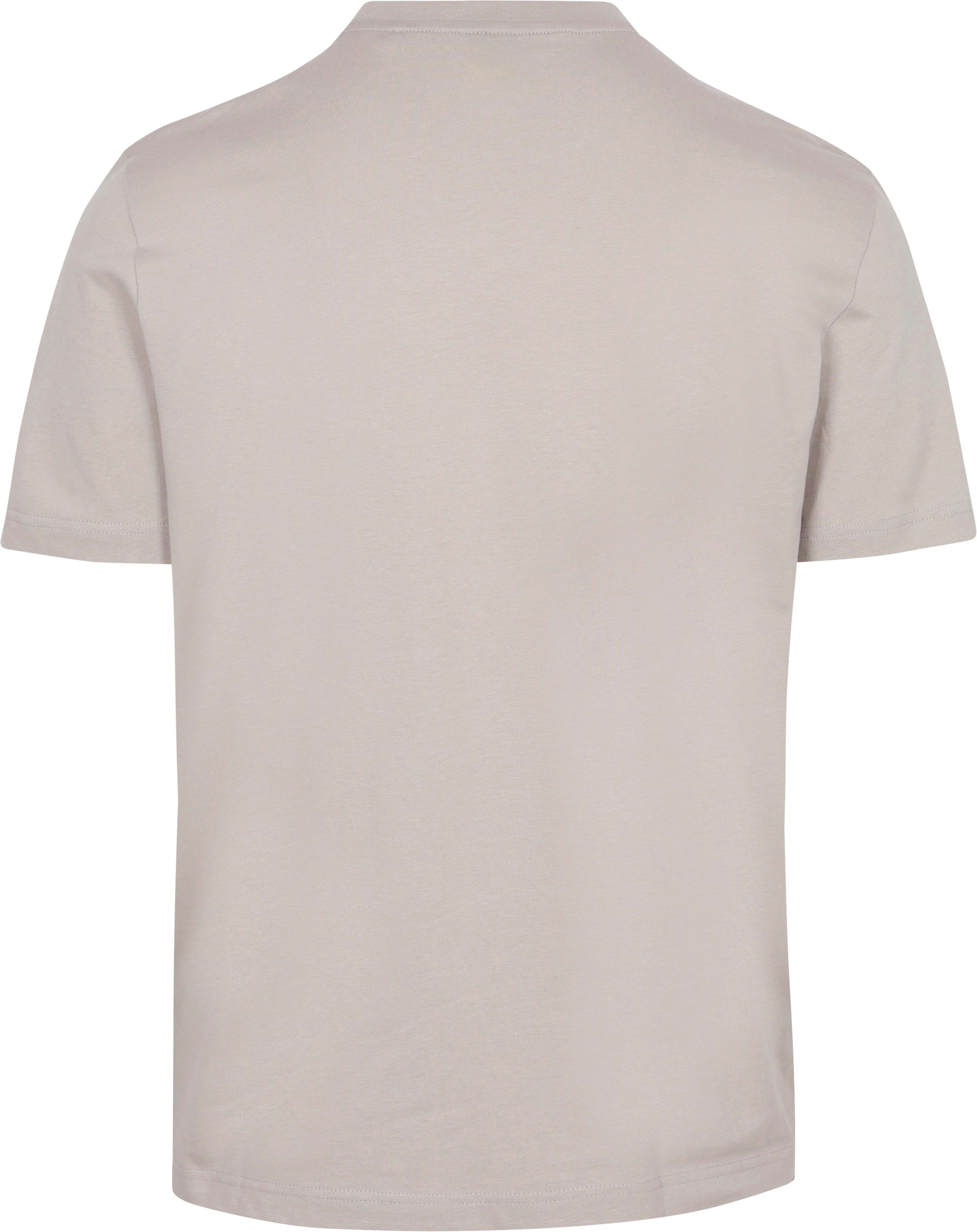 BOSS T-shirt Te Board Grey Product / Achterkant