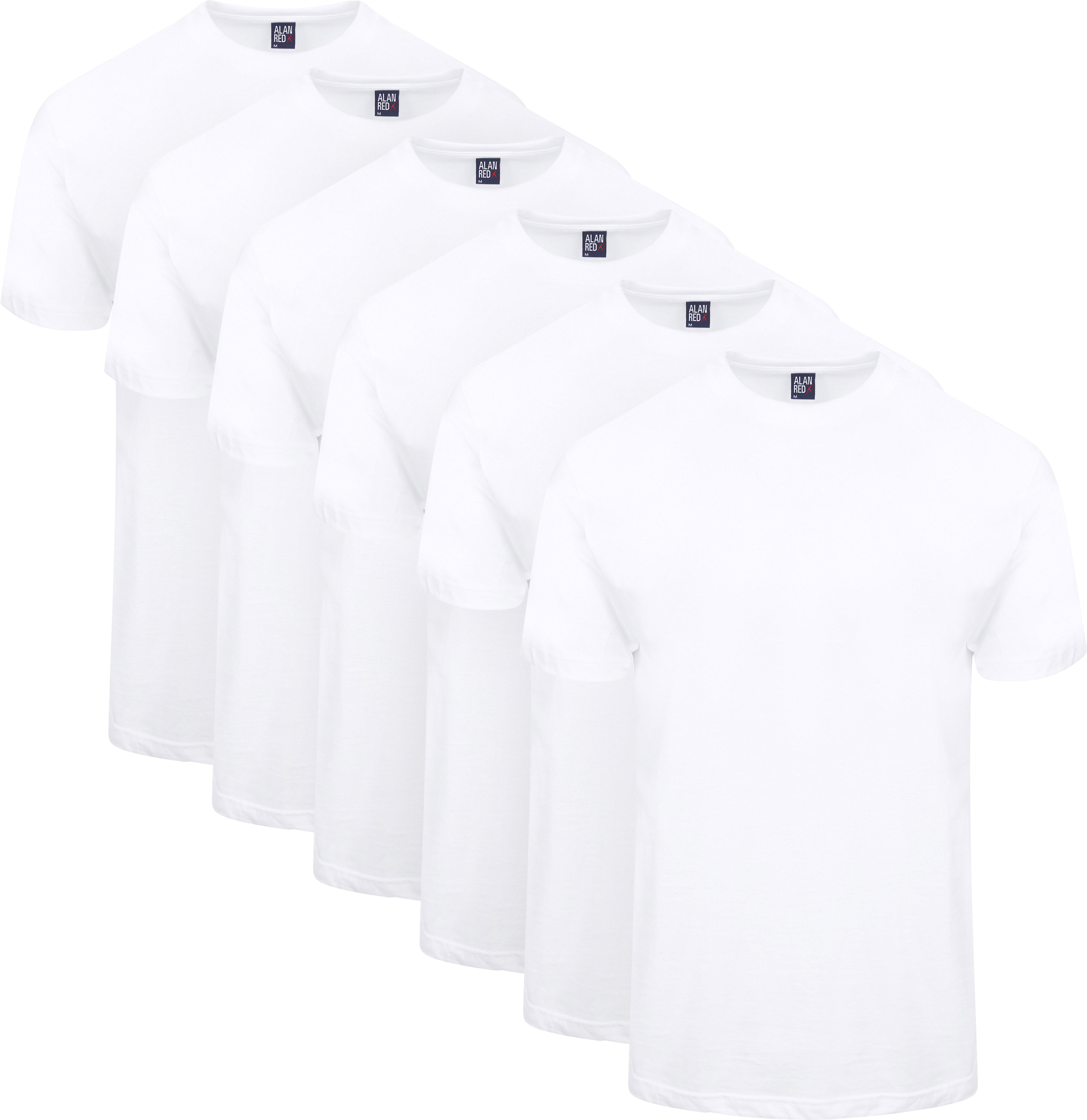 Camiseta Alan Red Virginia pack de 6