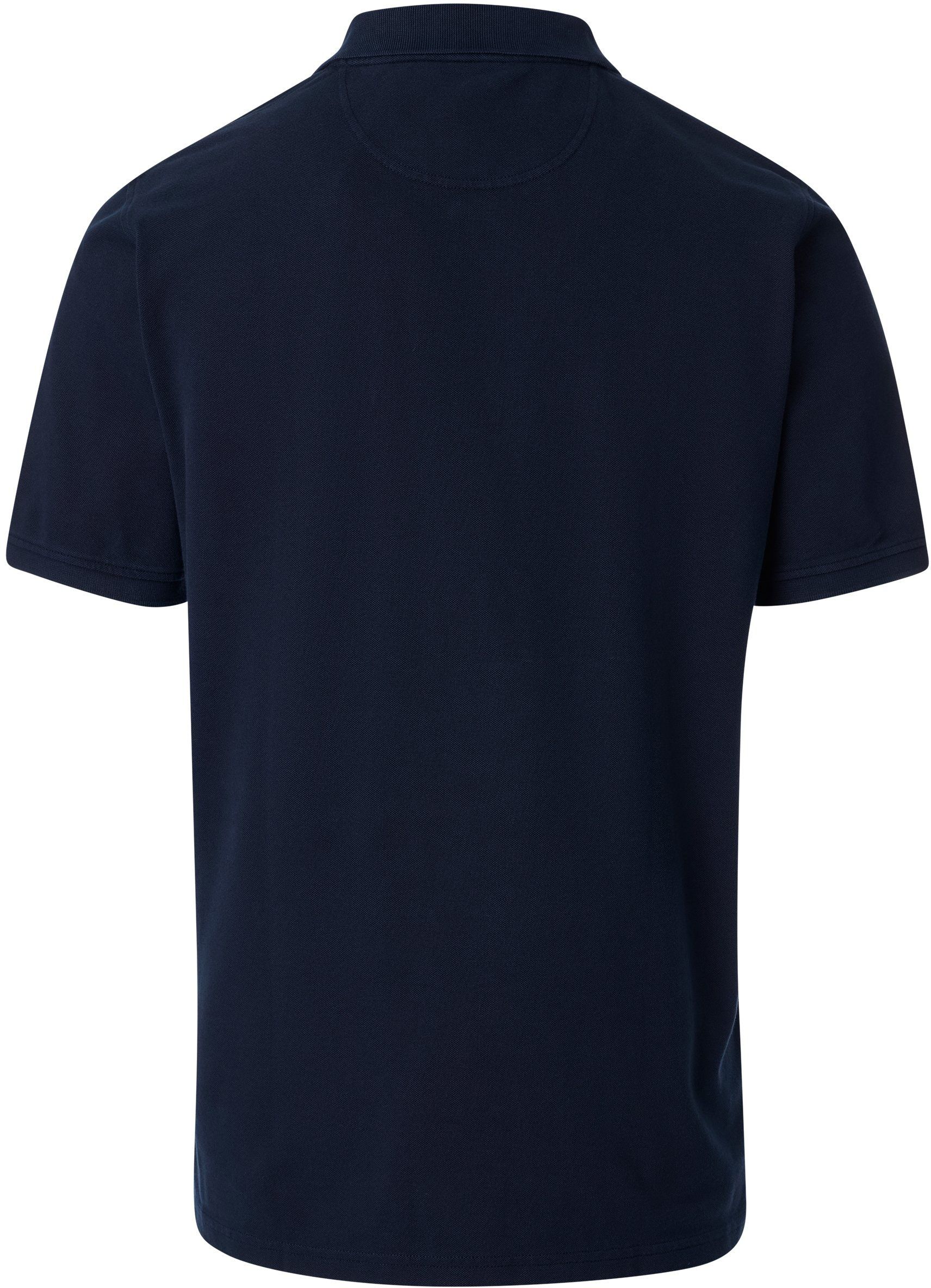 CASAMODA Polo Piqué Marine Product / Achterkant