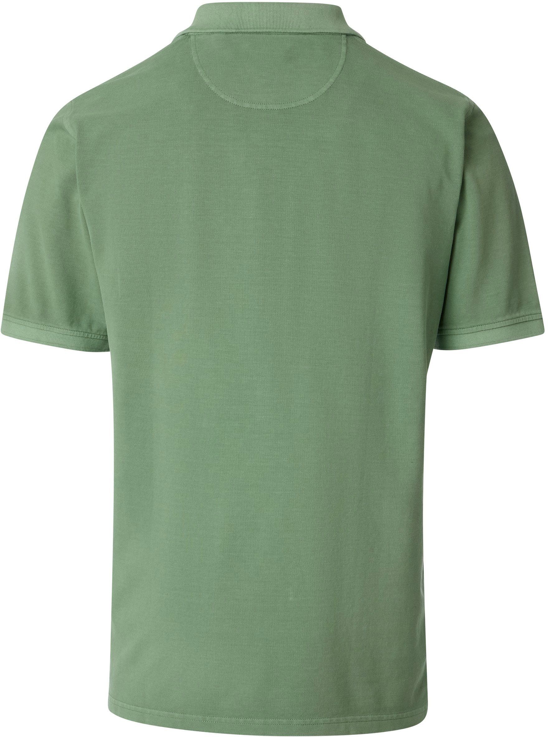 CASAMODA Polo Shirt Piqué Green Product / Achterkant