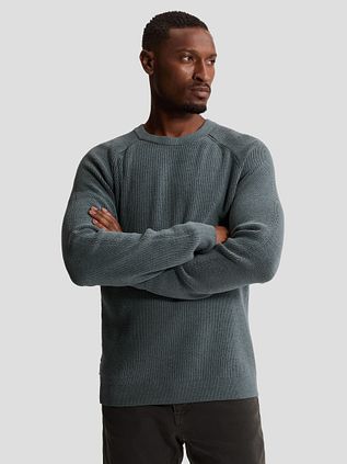Cast Iron Pullover Chenille Mirage Blue