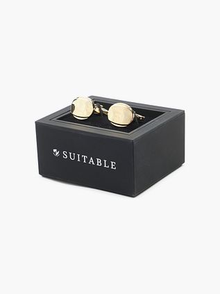 Cufflinks Oval Gold
