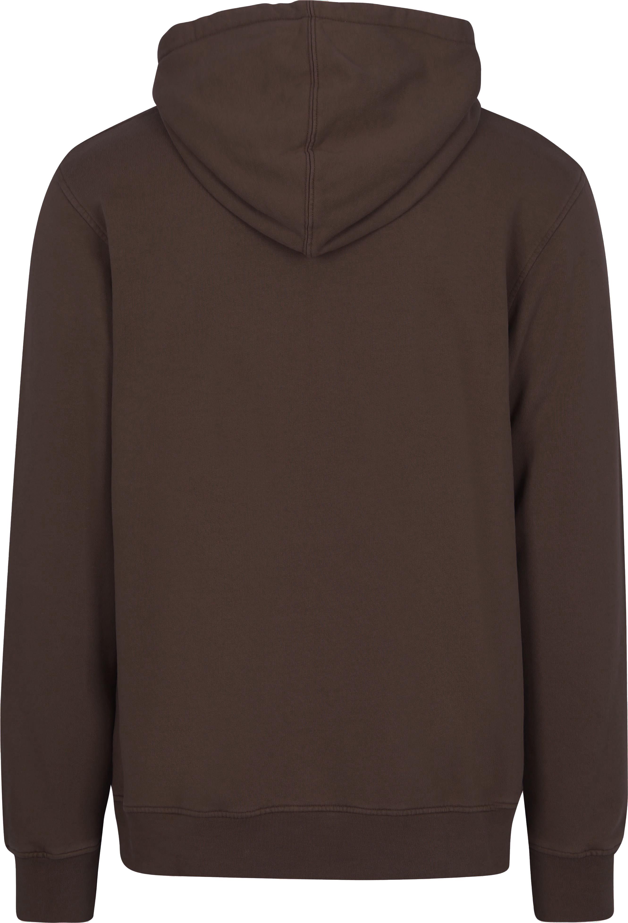 Colorful Standard Organic Hoodie Dark Brown Product / Achterkant