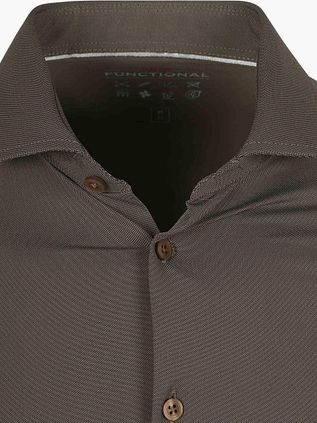 Pure The Functional Shirt Super Stretch Brown