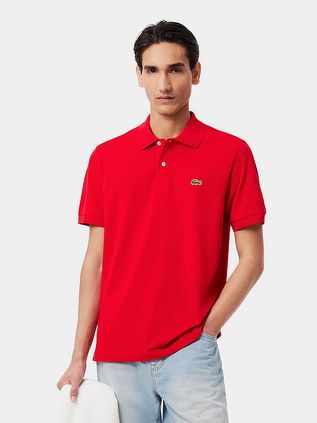 Lacoste Polo Shirt Breathable Red