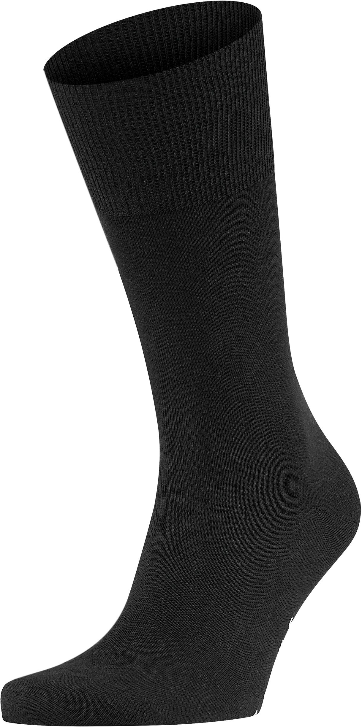 Airport Socken Schwarz 3000