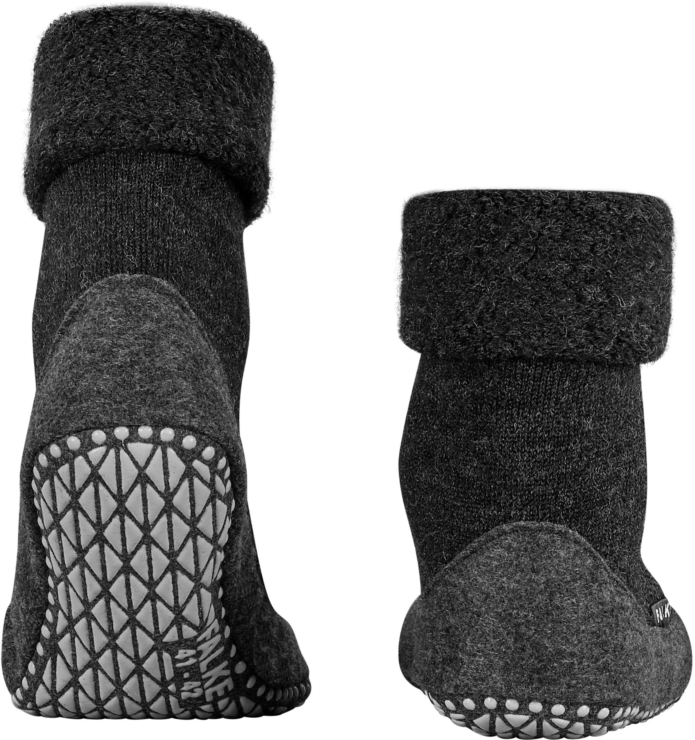 Falke Cosyshoe Sloffen Antraciet Product / Achterkant