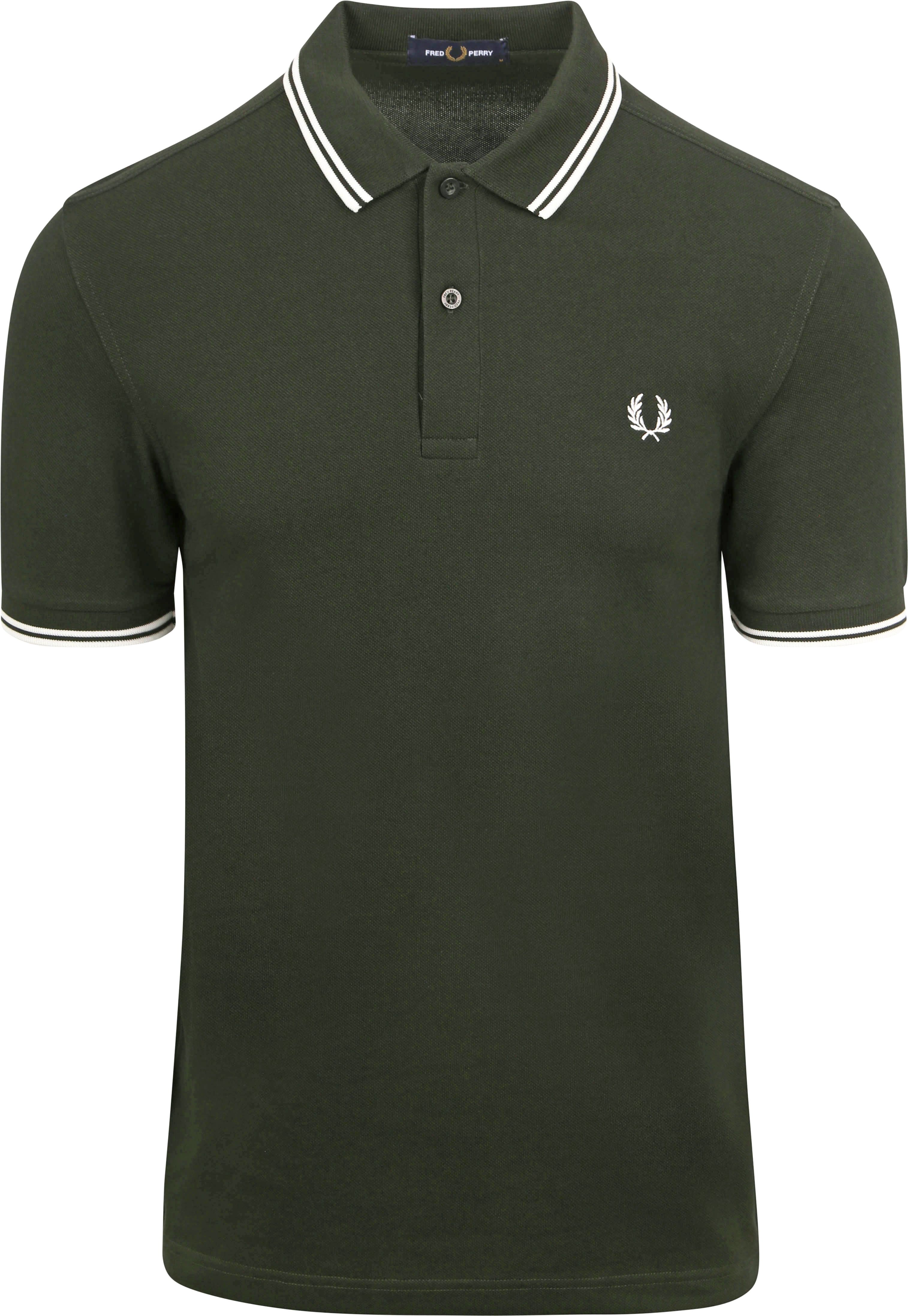 Fred Perry Polo M3600 Donkergroen T50 Product