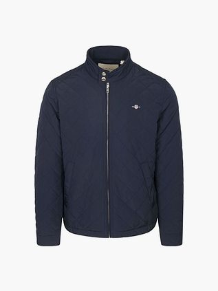 Gant Jas Gewatteerd Navy