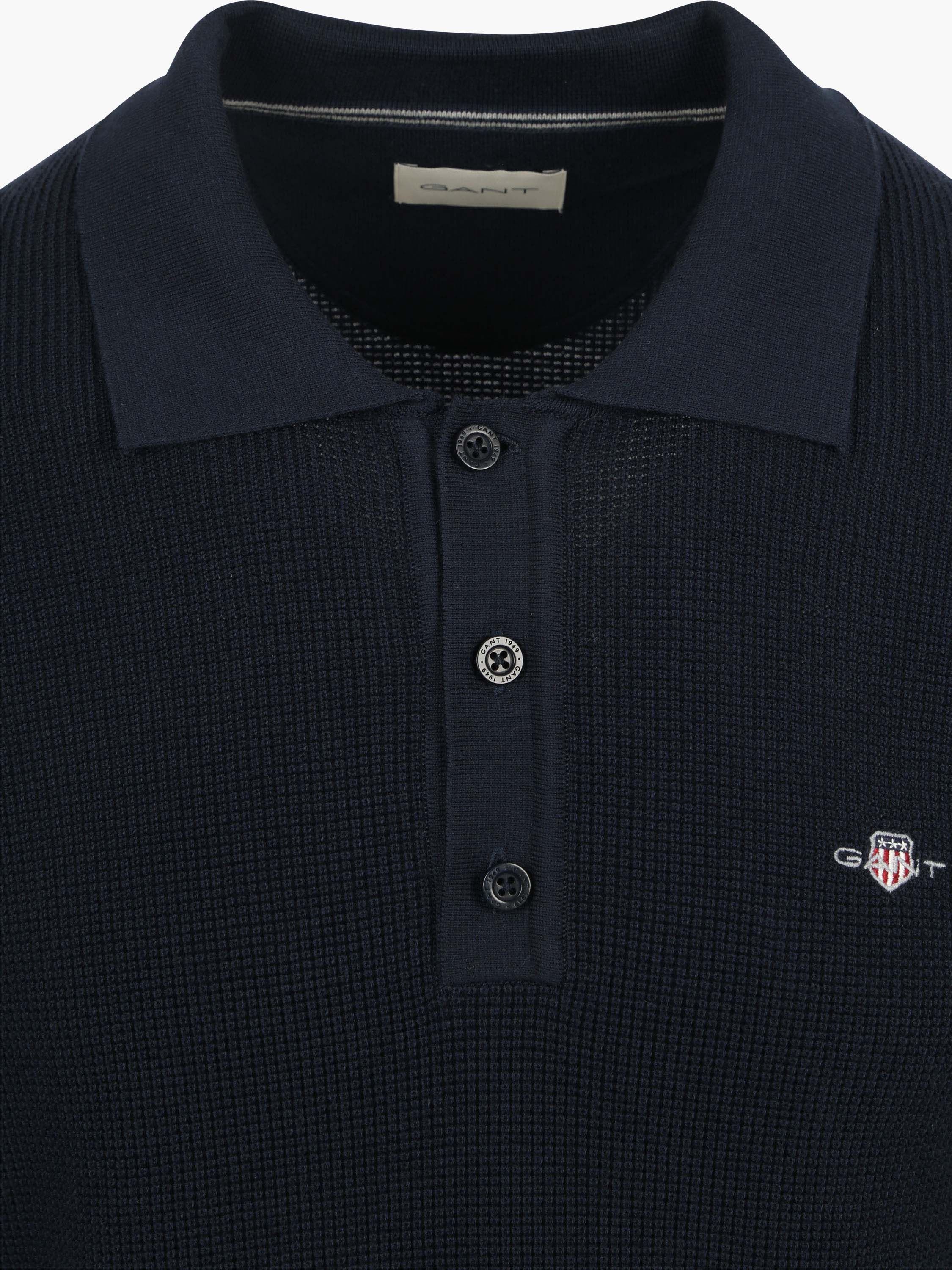 Gant Polo Maille Marine Product / Detail