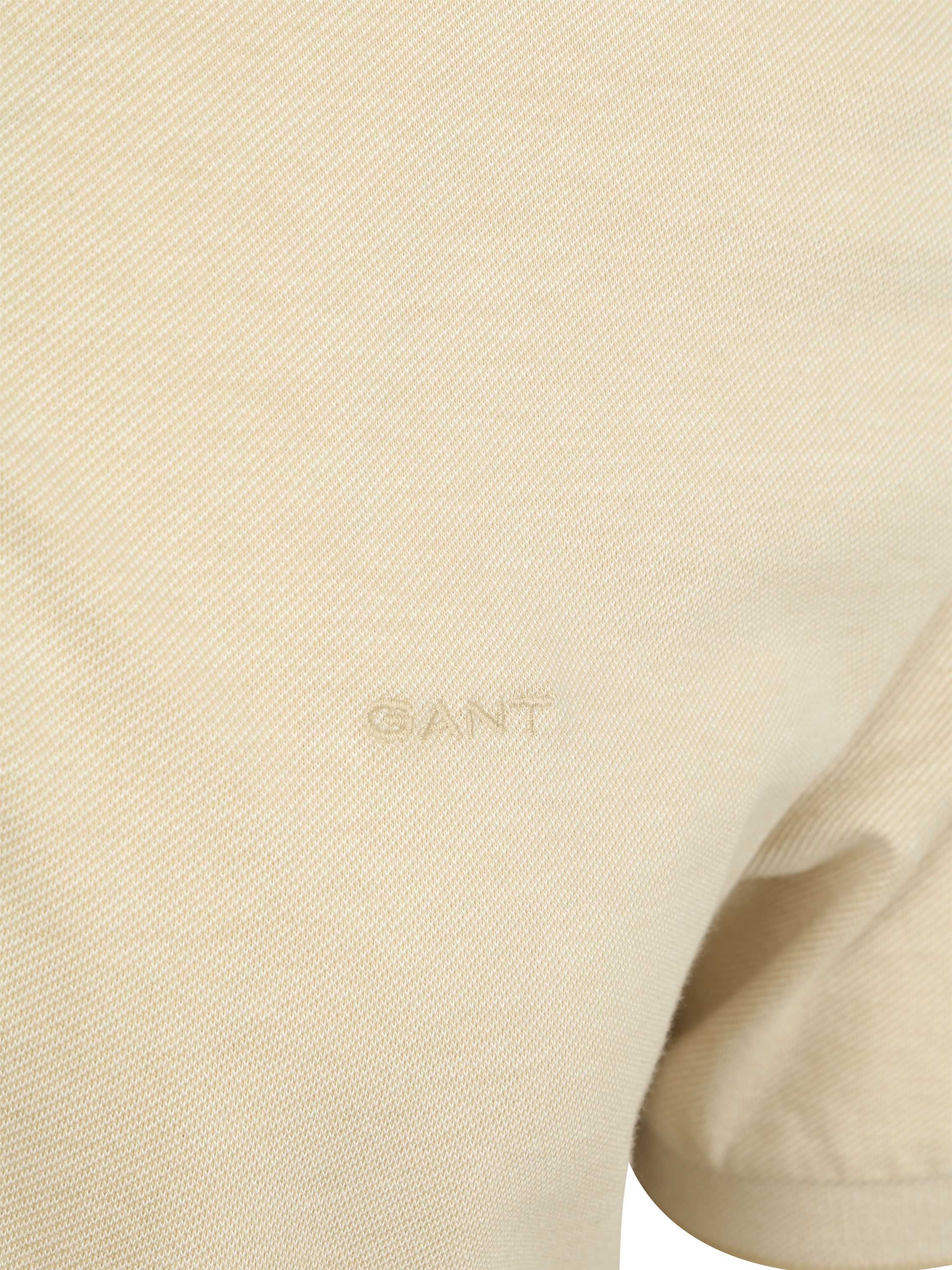 Gant Polo Piqué 2-Tone Écru Product / Detail