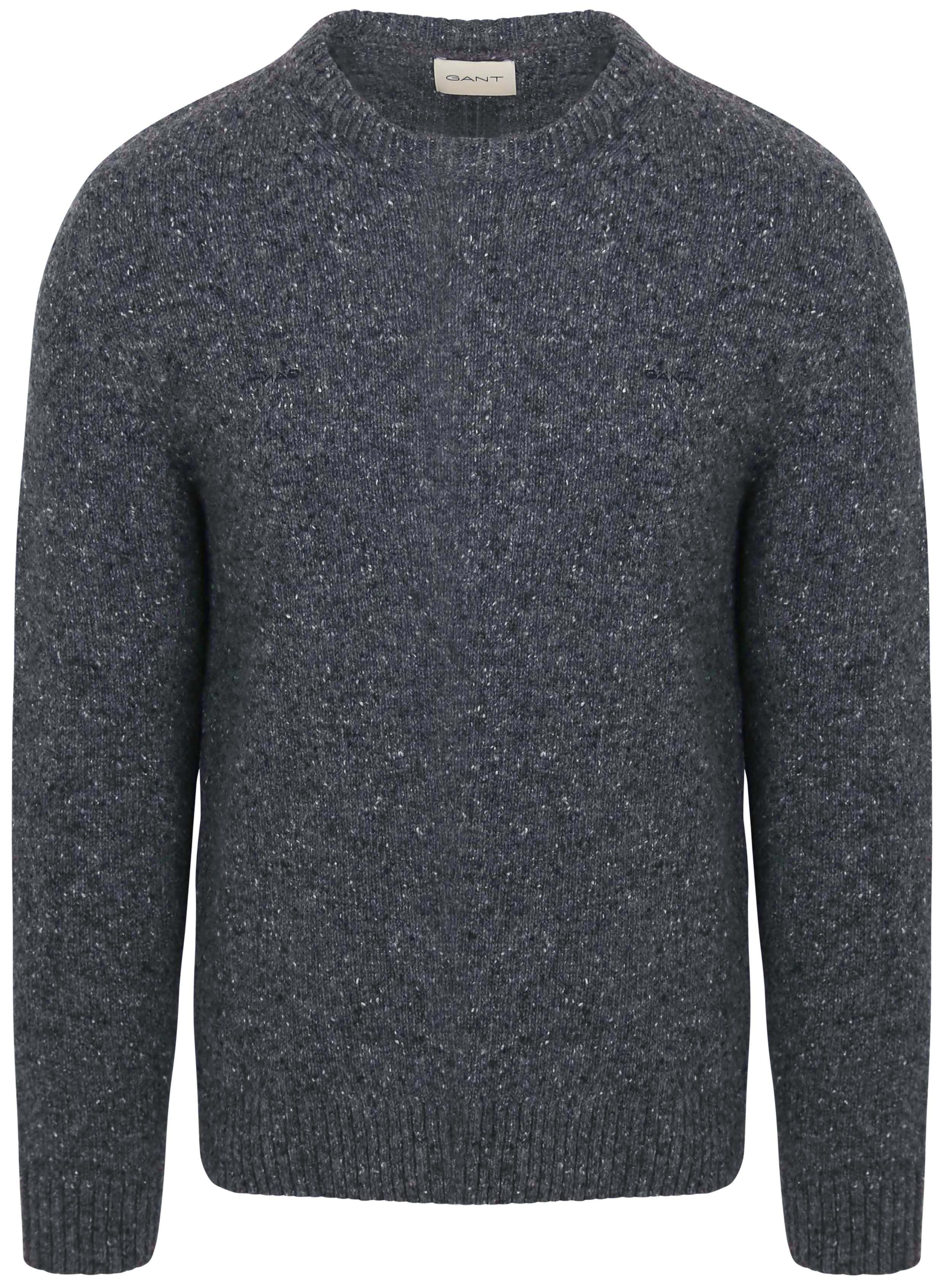 Gant Pullover Wool Blend Antraciet Product